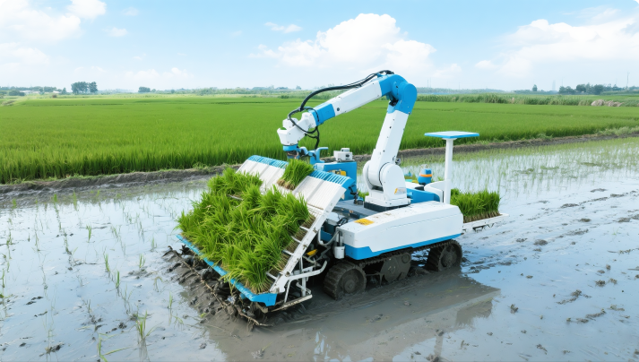 Agricultural robot with Gemini 345Lg outdoor depth camera