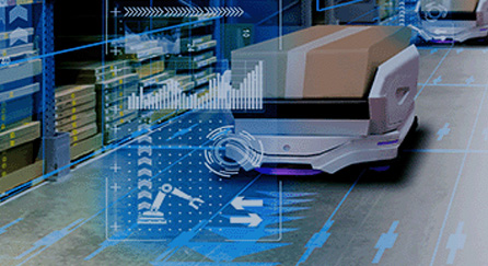 Autonomous mobile robots using 3D vision technology for warehouse navigation, path planning, and obstacle detection in industrial logistics