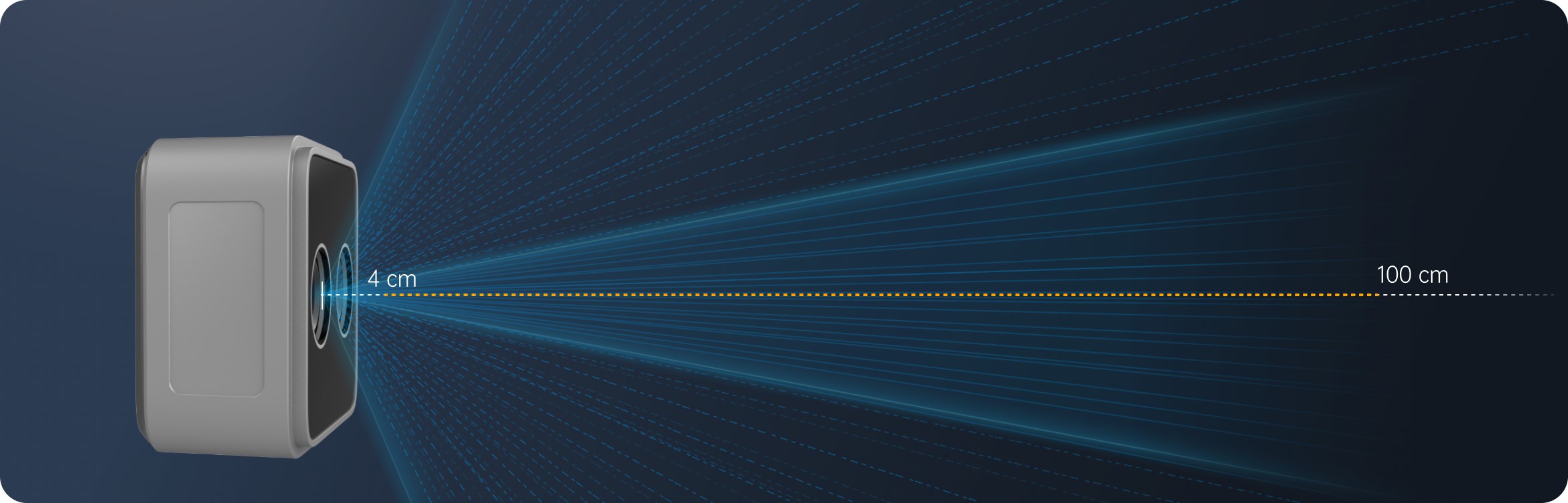 Gemini 305 sub-millimeter accuracy depth sensing from 4cm to 100cm