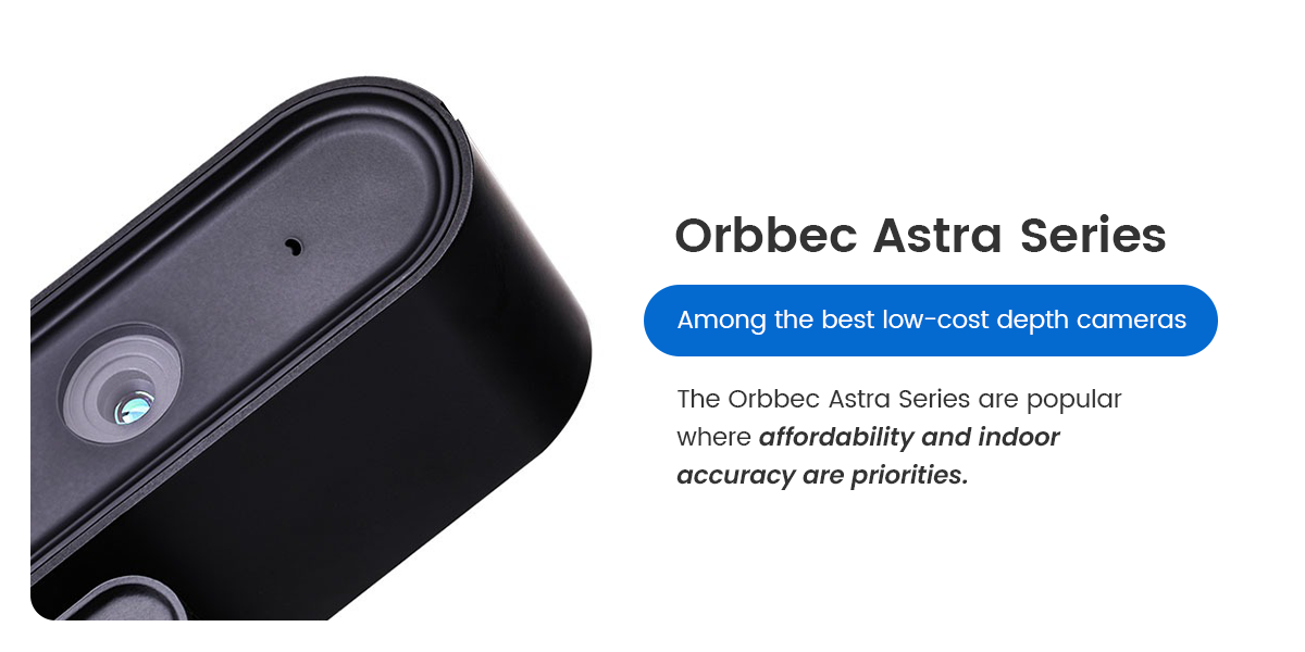 orbbec astra 3d camera series for affordable indoor usage
