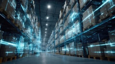 depth camera in a warehouse and amr navigation setting