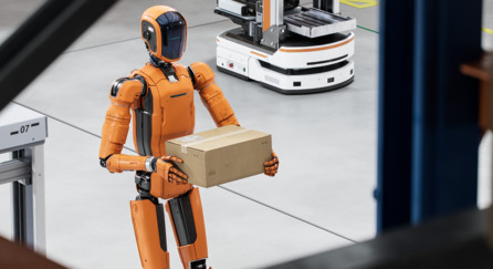 Humanoid robots with integrated 3D depth vision systems in industrial automation environment
