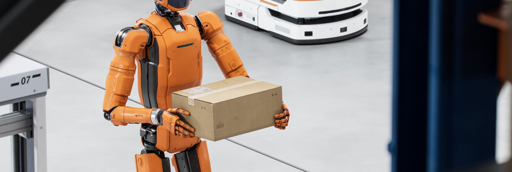 Humanoid robots with integrated 3D depth vision systems in industrial automation environment
